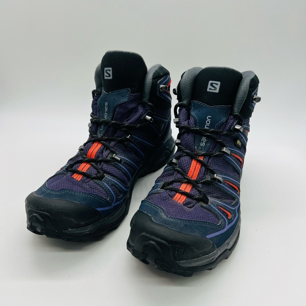Salomon X-Ultra Women’s Purple Hiking Boots with Goretex and Contagrip